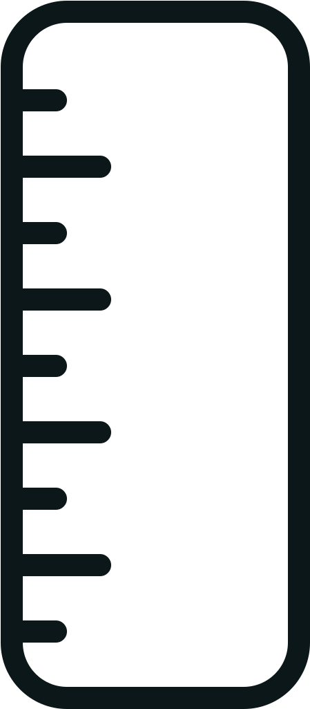 Toicon Icon Feather Rule - Mobile Phone Case Clipart (1024x1024), Png Download