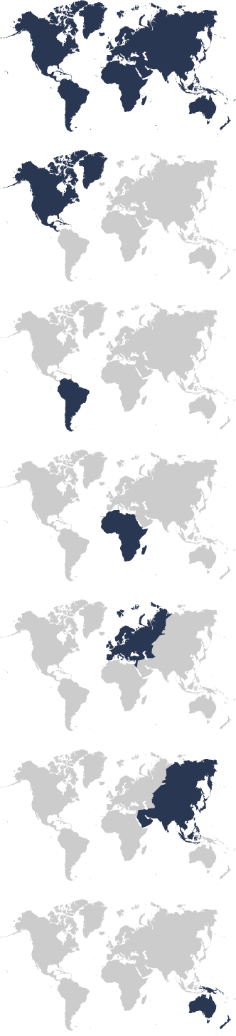 World Map 28 Nov 2012 - Africa South America Trex Clipart (332x1452), Png Download