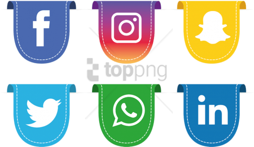 Free Png Social Media Icons Set, Social, Media, Icon - Social Media ...