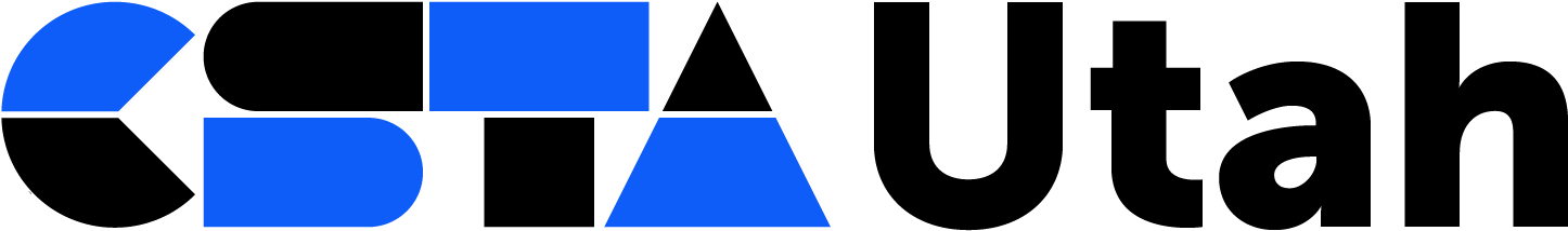 Csta Utah Logo - Graphic Design Clipart (1459x310), Png Download