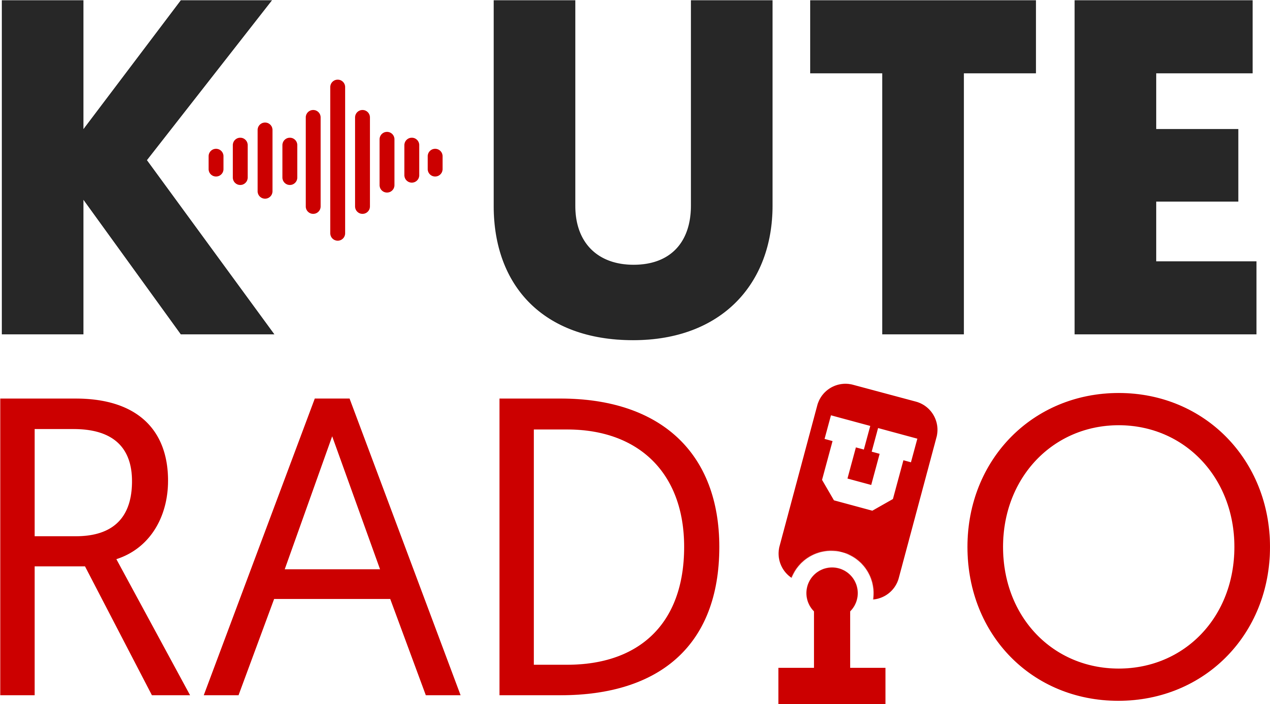K-ute Radio - Kute Radio Logo Clipart (4500x2550), Png Download