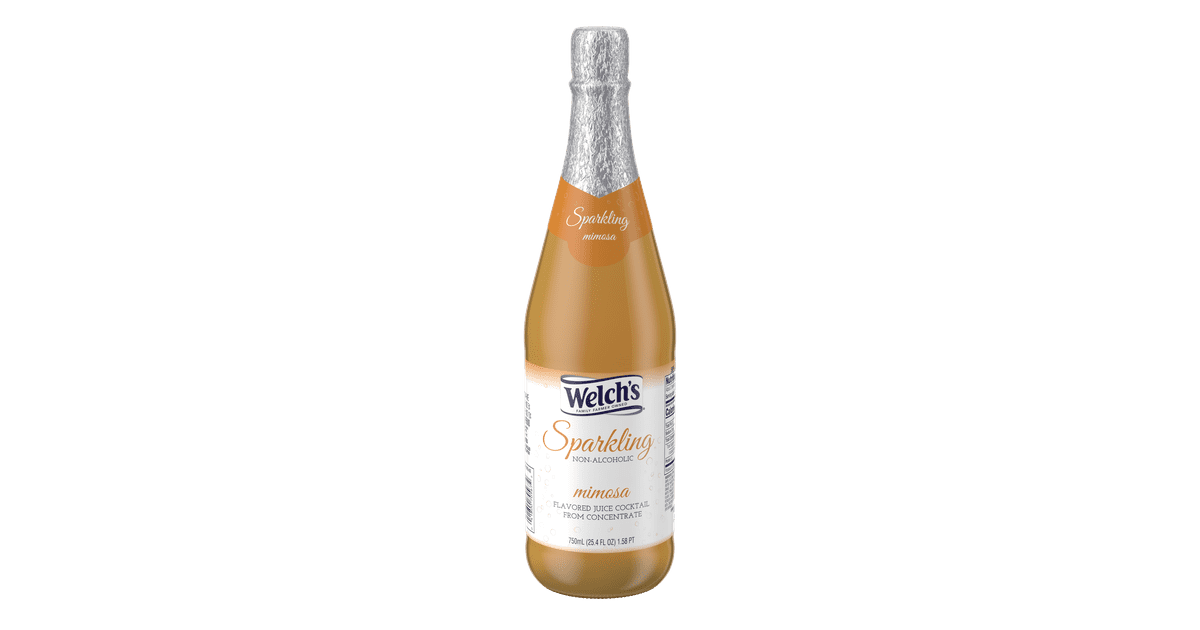 Welch's Nonalcoholic Sparkling Mimosas - Glass Bottle Clipart (1200x630), Png Download