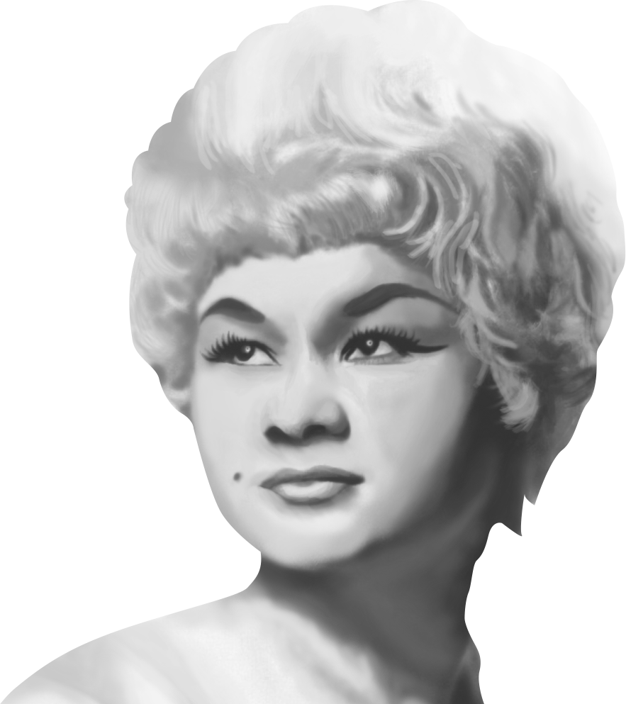 Etta James Biography Clipart (883x993), Png Download