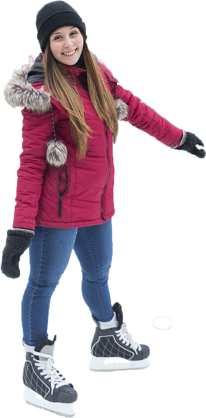 Ice Skate Lessons - Ice Skating Clipart (682x1329), Png Download