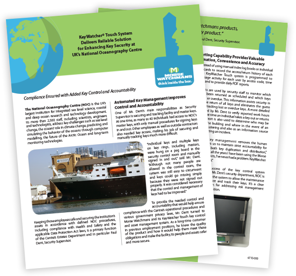 Key Management And Asset Control Client Case Studies - Brochure Clipart (600x559), Png Download