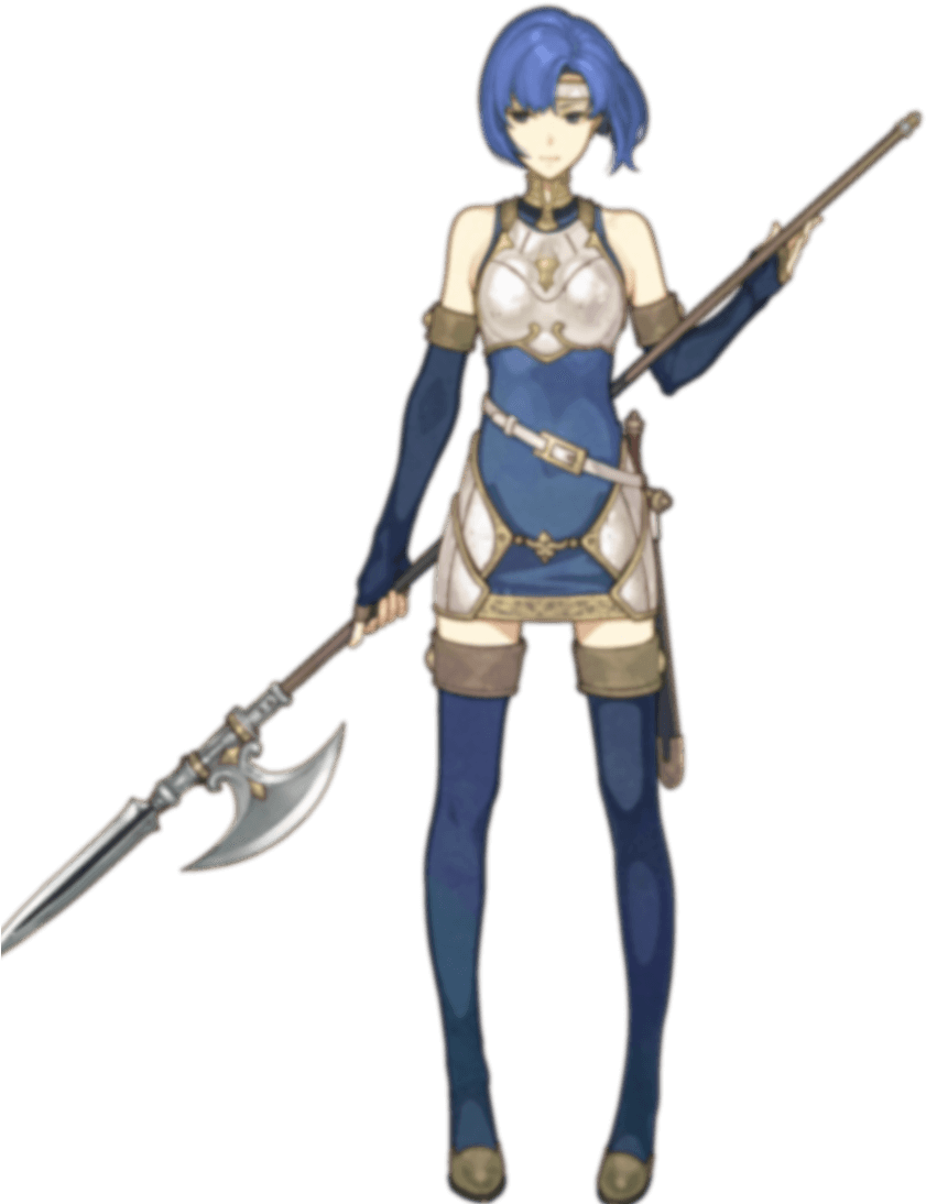 Fire Emblem Echoes Catria Clipart (1000x1260), Png Download