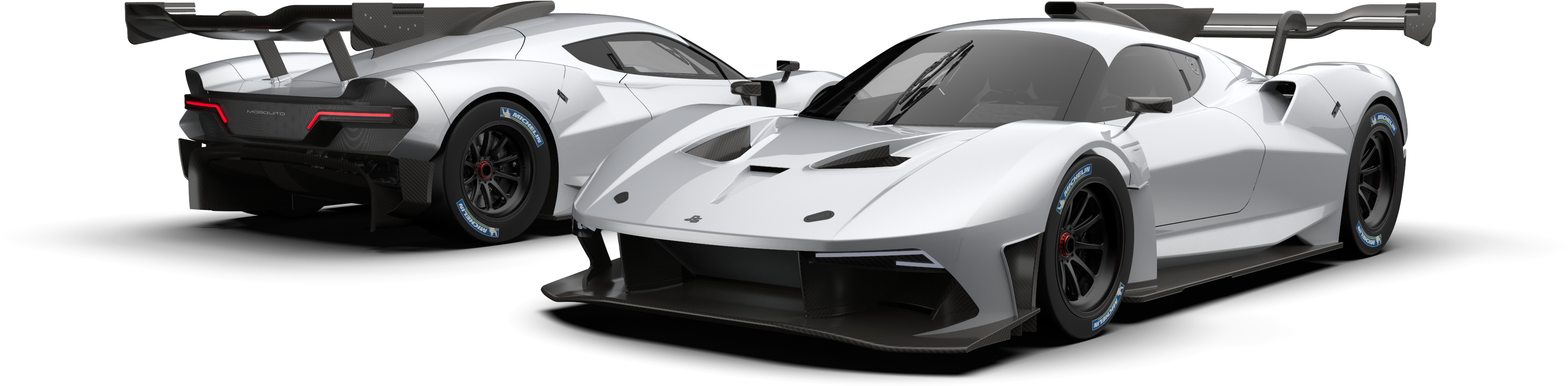 Mosquito Supercar Clipart (3840x1619), Png Download