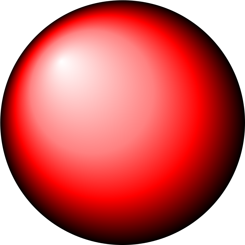 Red Ff0000 Pog - Sphere Clipart (1024x1024), Png Download
