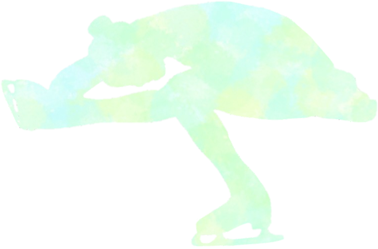 Skater Sticker - Figure Skating Jumps Clipart (768x530), Png Download