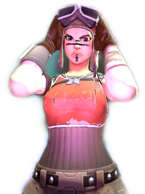Fortnite Red Nosed Raider Png Image Purepng Free Transparent - Figurine Clipart (473x633), Png Download