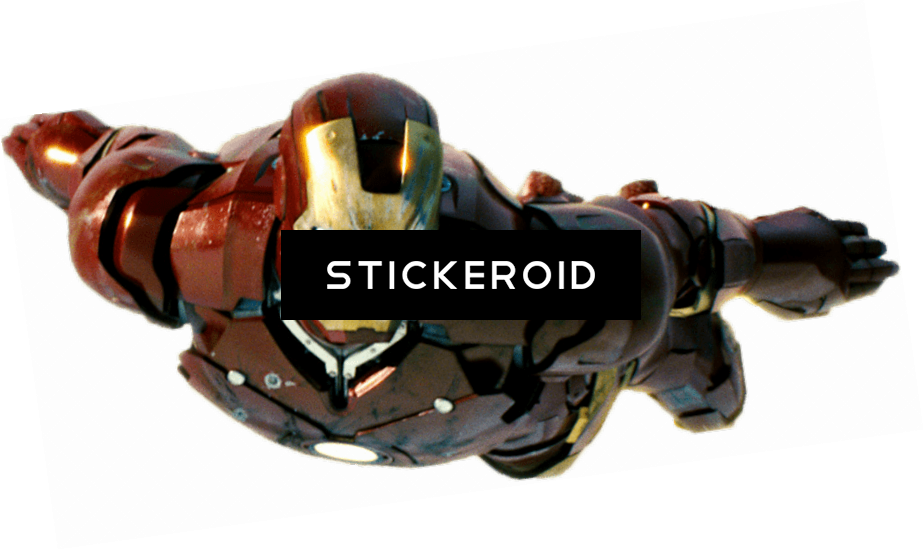 钢铁侠 钢铁侠 Iron Man Avengers Flying , Png Download - Cross Stitch Pattern Iron Man Clipart (923x551), Png Download
