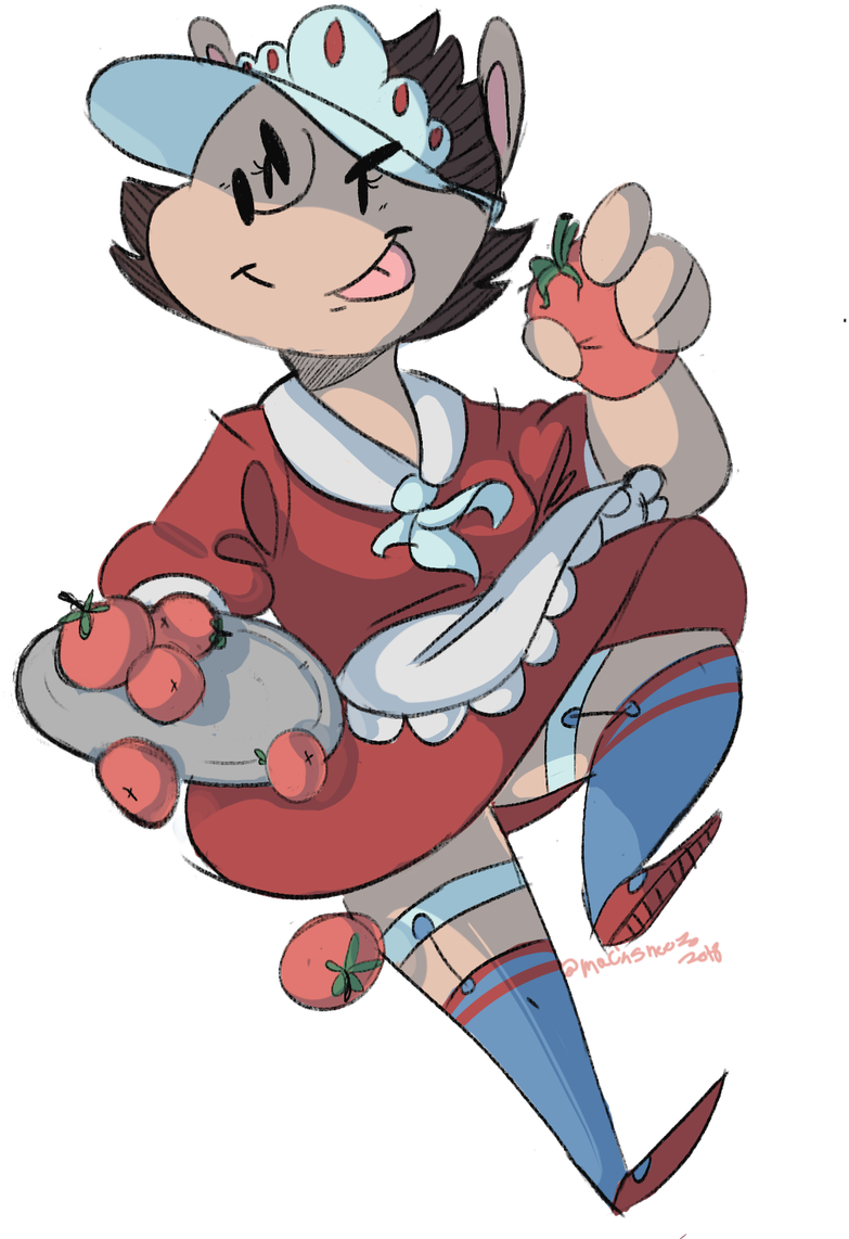 🌺 - Mac'n Sneeze - Cartoon Clipart (851x1200), Png Download