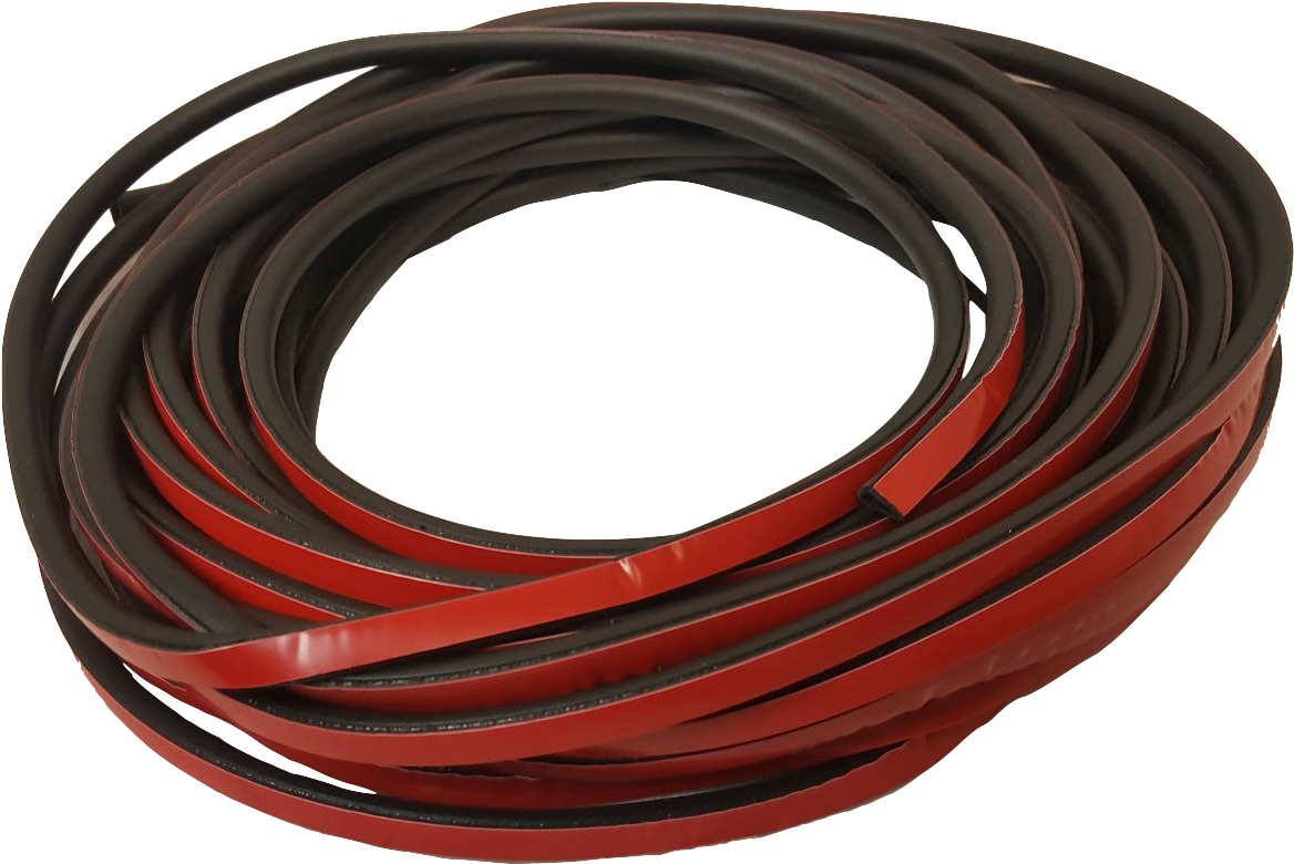 Military Issue Weather Strip Rubber Seal With Adhesive - Wire Clipart (1200x821), Png Download