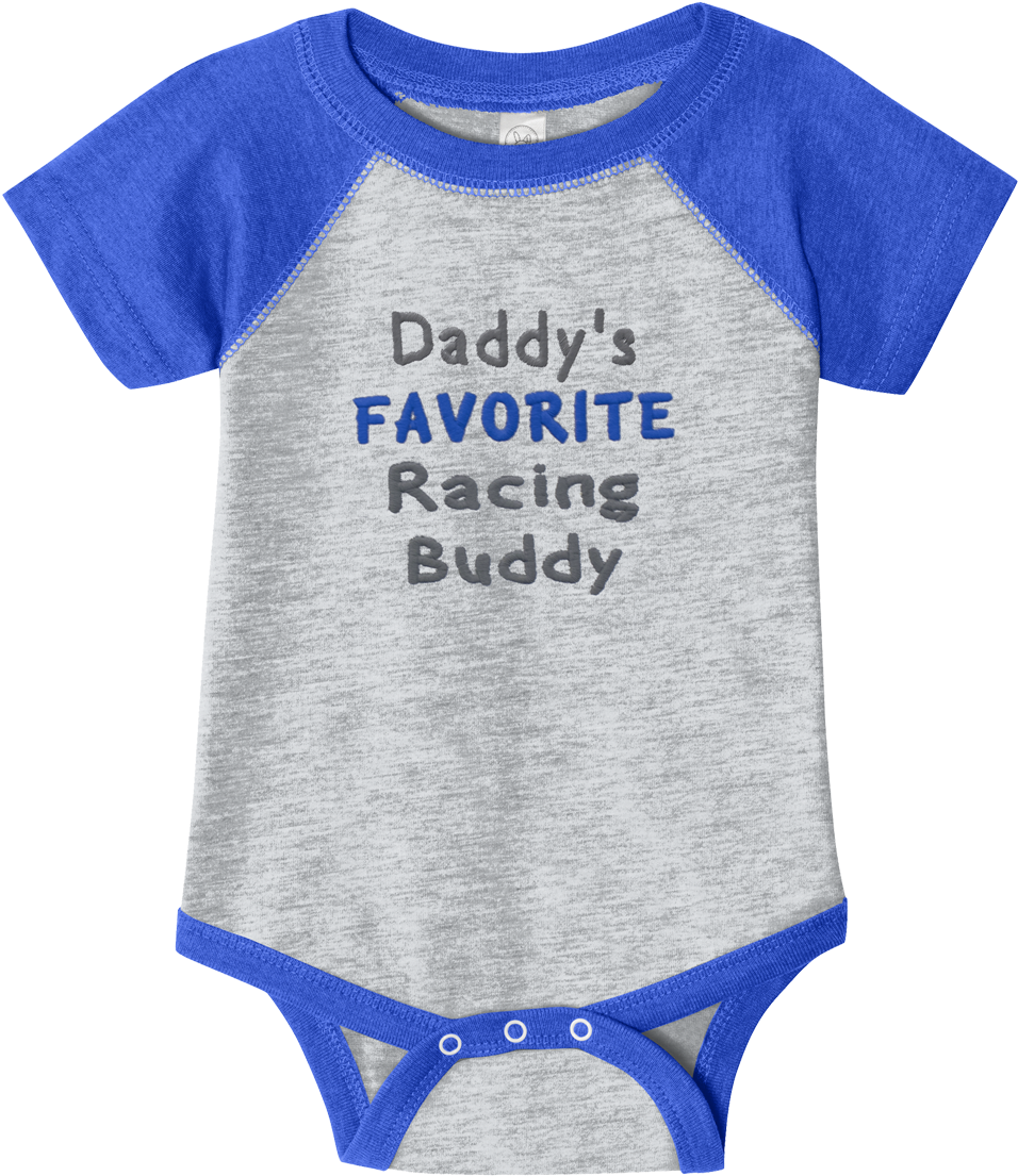 Daddy's Favorite Embrd Onesie - Infant Bodysuit Clipart (956x1105), Png Download