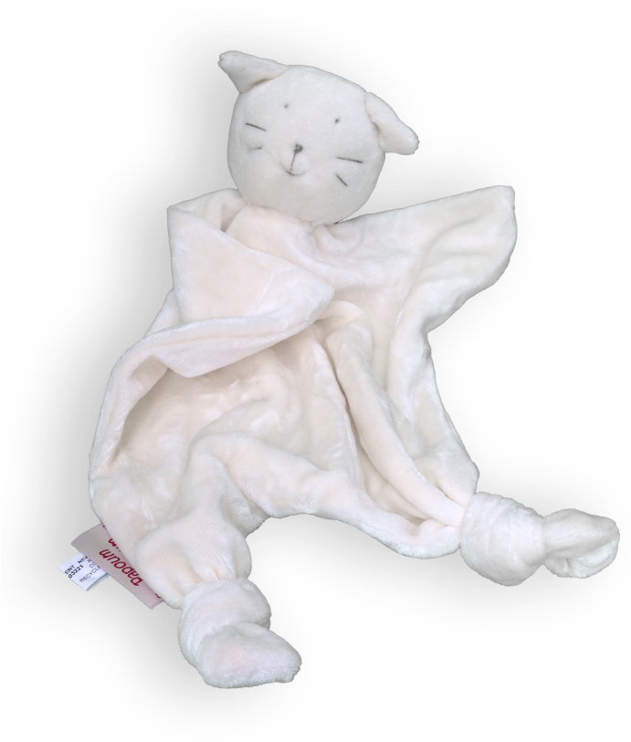 Ivory Kitty-cat , Png Download - Sitting Clipart (691x813), Png Download