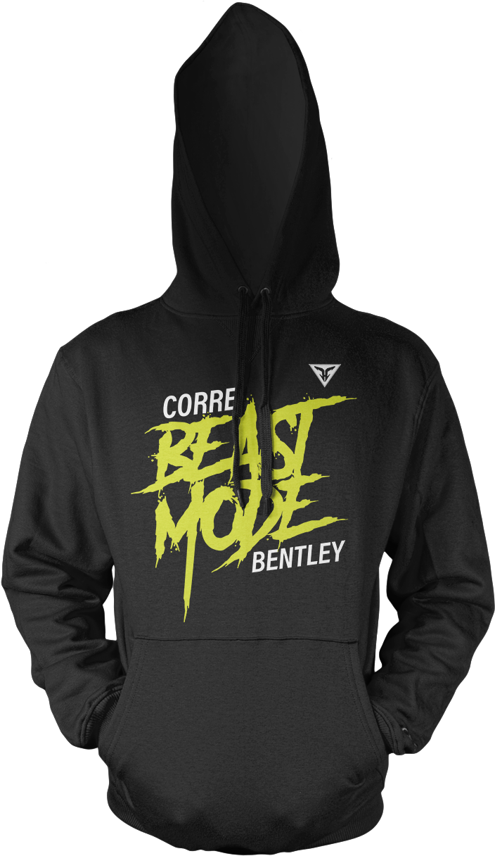 Corre Beast Mode Bentley Hoodie - Hoodie Limbo Clipart (1000x1500), Png Download
