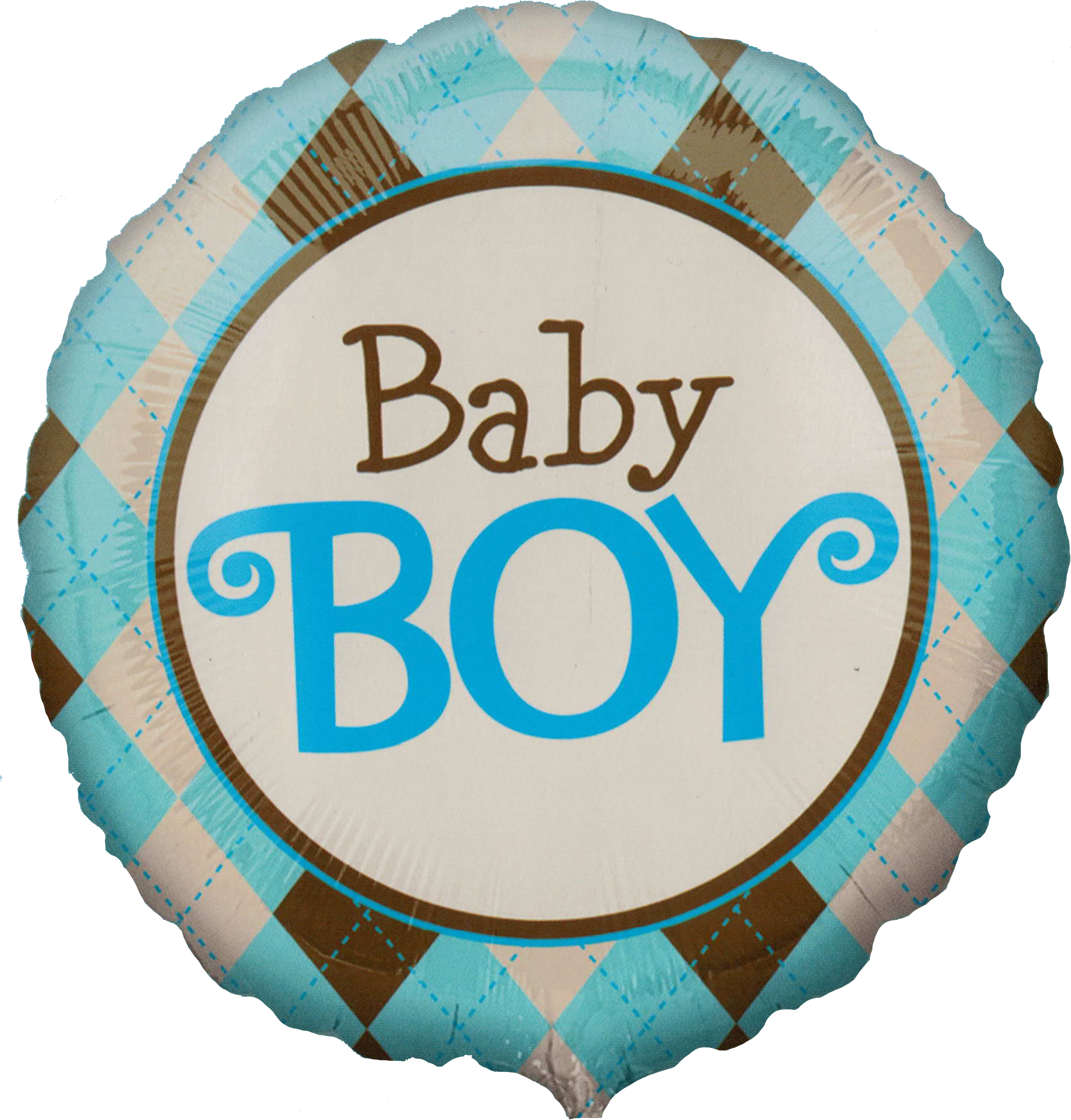 Baby Boy Balloon Clipart (2522x2625), Png Download