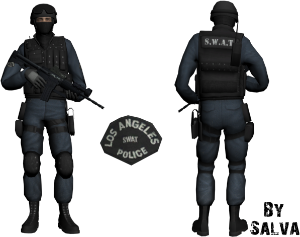 Swat Png Picture - Gta San Andreas Swat Skin Clipart (640x480), Png Download