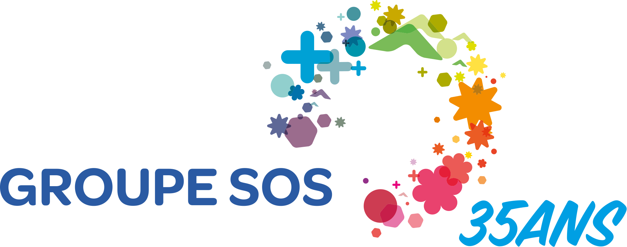 Version Française - Groupe Sos Clipart (2072x816), Png Download