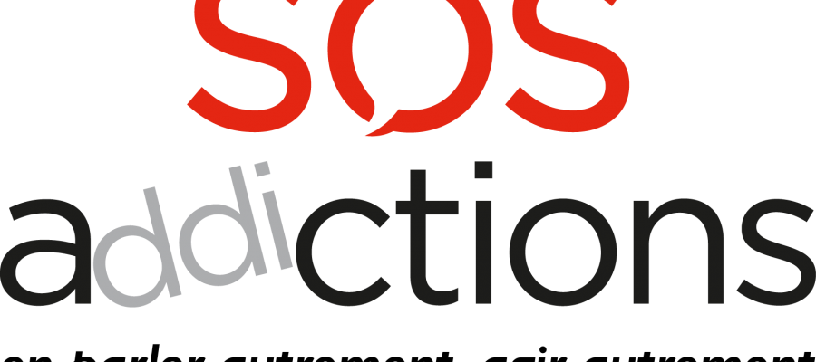 Sos Addiction Logo C - Addiction Clipart (900x400), Png Download