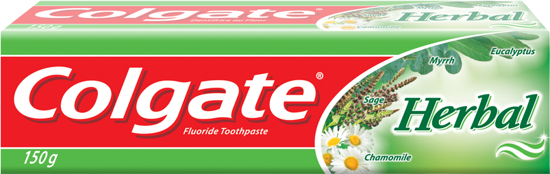 Colgate Herbal Combines The Oral Care Science Of Colgate - Food Clipart (836x400), Png Download