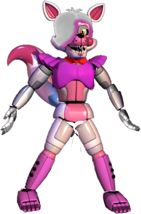Fnaf 5 Funtime Foxy Clipart (480x748), Png Download