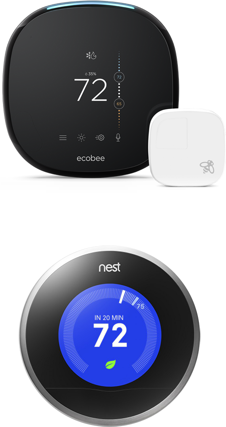 $100 Incentive For Smart Thermostats Extended To October - Nest Thermostat Clipart (450x990), Png Download