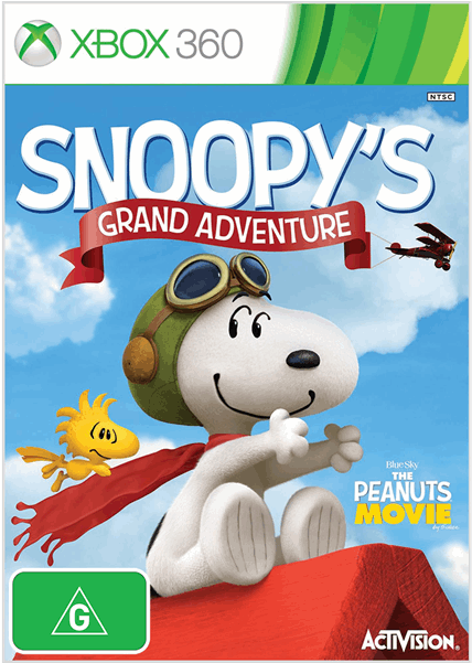 1 Of - Peanuts Movie Snoopy's Grand Adventure Xbox 360 Clipart (600x600), Png Download
