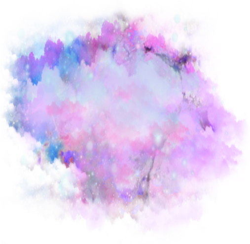 #paint #painter #paints #painting #pink #pinkcolor - Purple Cloud Png Clipart (526x500), Png Download
