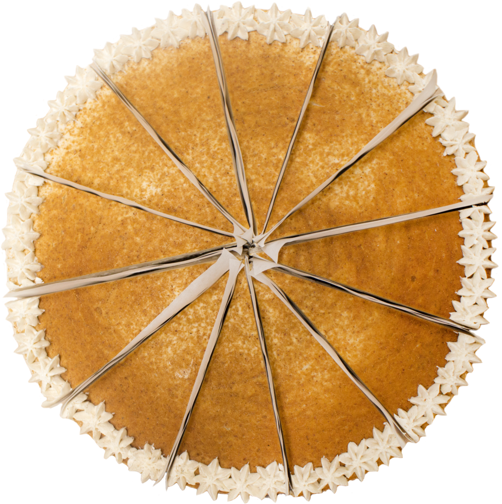 Eggnog 10" Cake , Png Download - Dessert Clipart (997x1001), Png Download