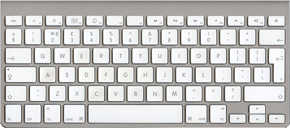 Apple Wireless Keyboard - Draw A Computer Keyboard Easy Clipart (952x844), Png Download