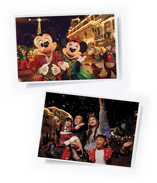 Experience Christmas In All Its Splendor After Dark, - 香港 ディズニー クリスマス 2018 Clipart (604x707), Png Download