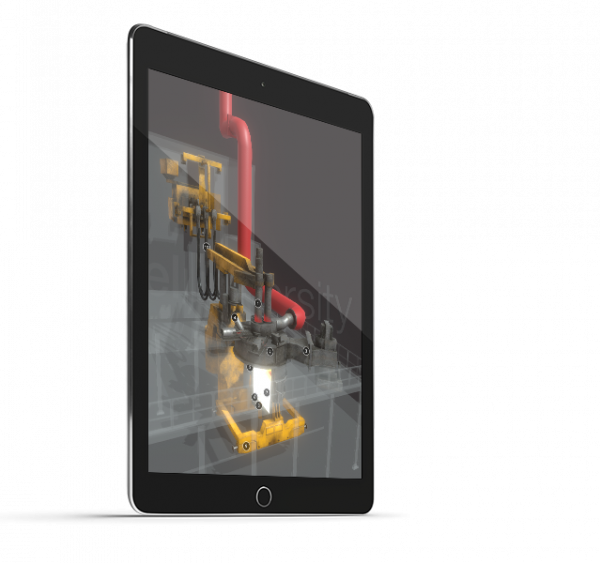 Ladle Arc Furnace - Tablet Computer Clipart (600x563), Png Download