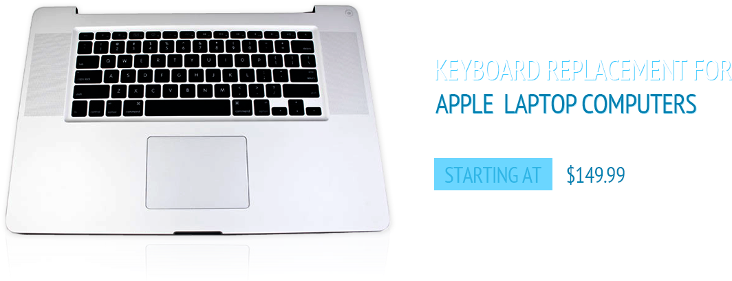 Keyboard Replacement For Macbook Pro In Montreal, Quebec - Macbook Pro Clipart (1160x471), Png Download