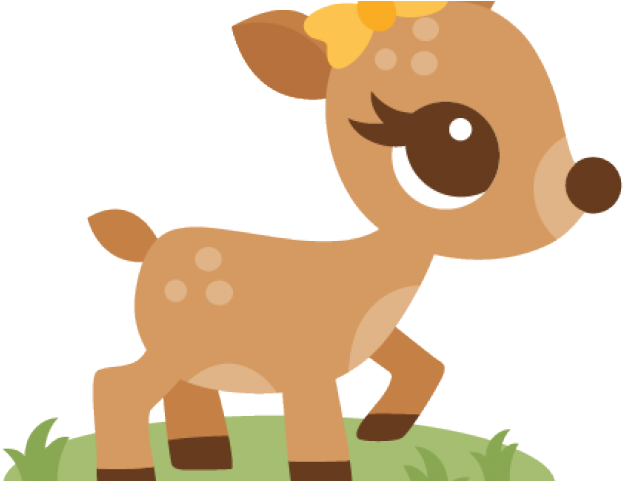Clipart Wallpaper Blink - Cute Baby Deer Clipart - Png Download (640x480), Png Download