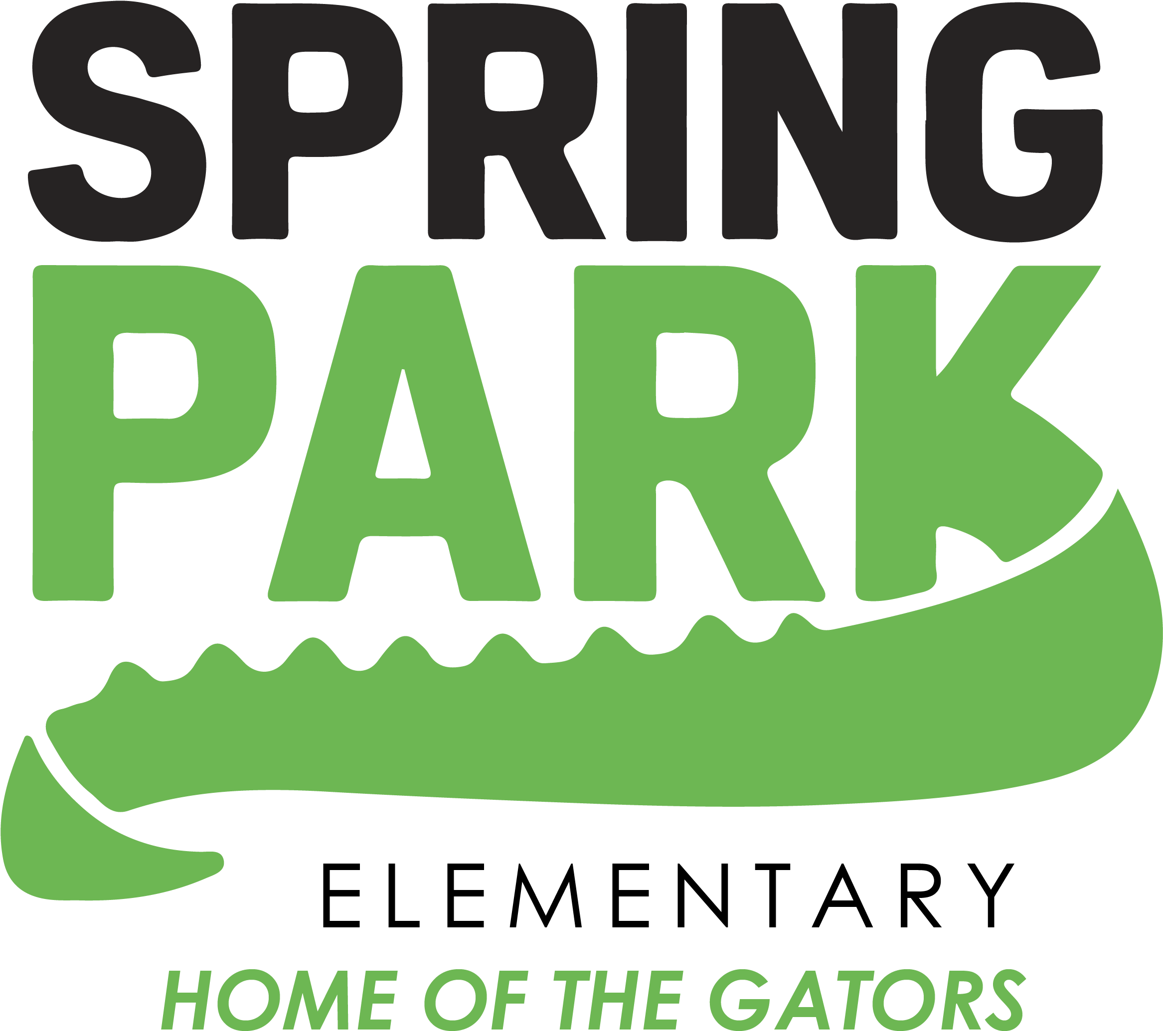 Spring Park Elementary Logo Poster Clipart Large Size Png Image
