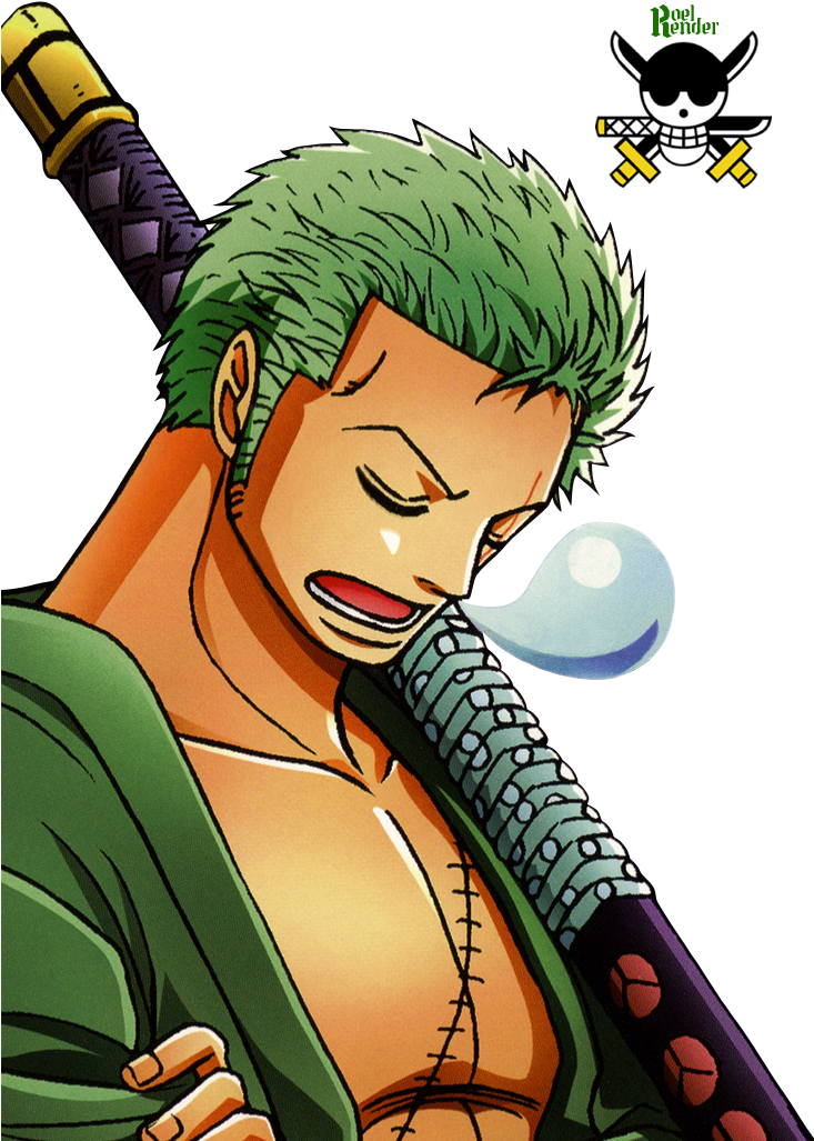 #roronoazoro #zoro #piratehunter #mugiwara #strawhats - One Piece Zoro Timeskip Clipart (732x1067), Png Download