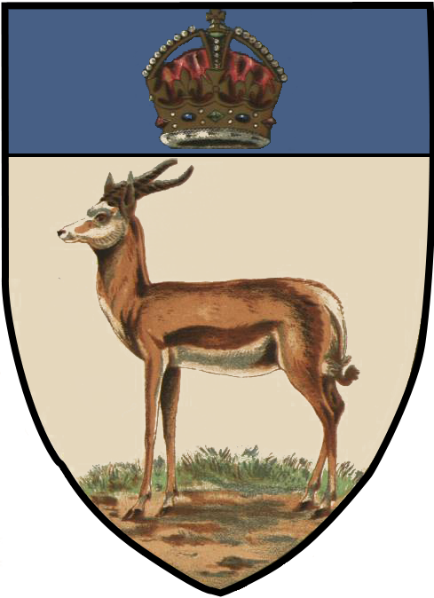 File - Orangerivercolonyarms - Colonial Coat Of Arms Clipart (489x674), Png Download