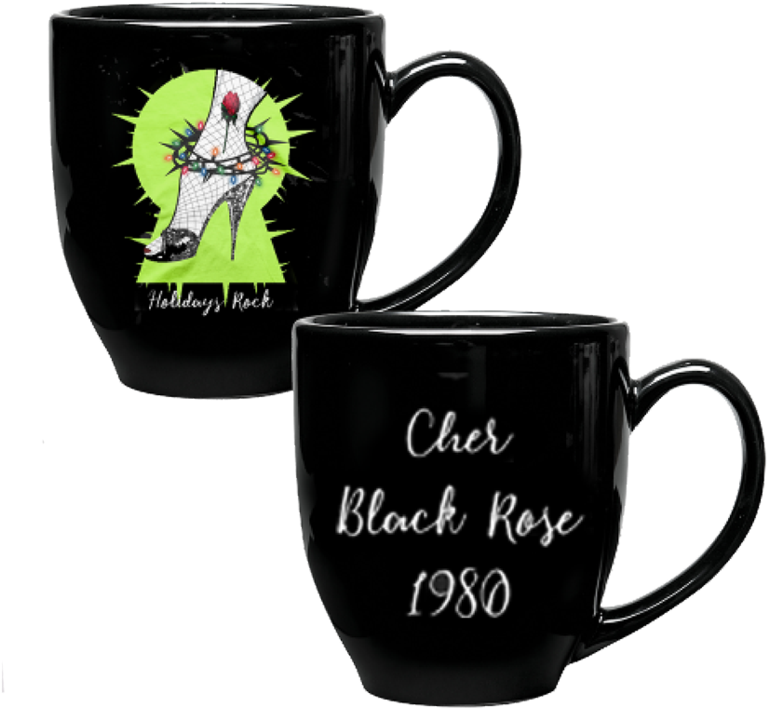Black Rose Mug - Mug Clipart (767x709), Png Download