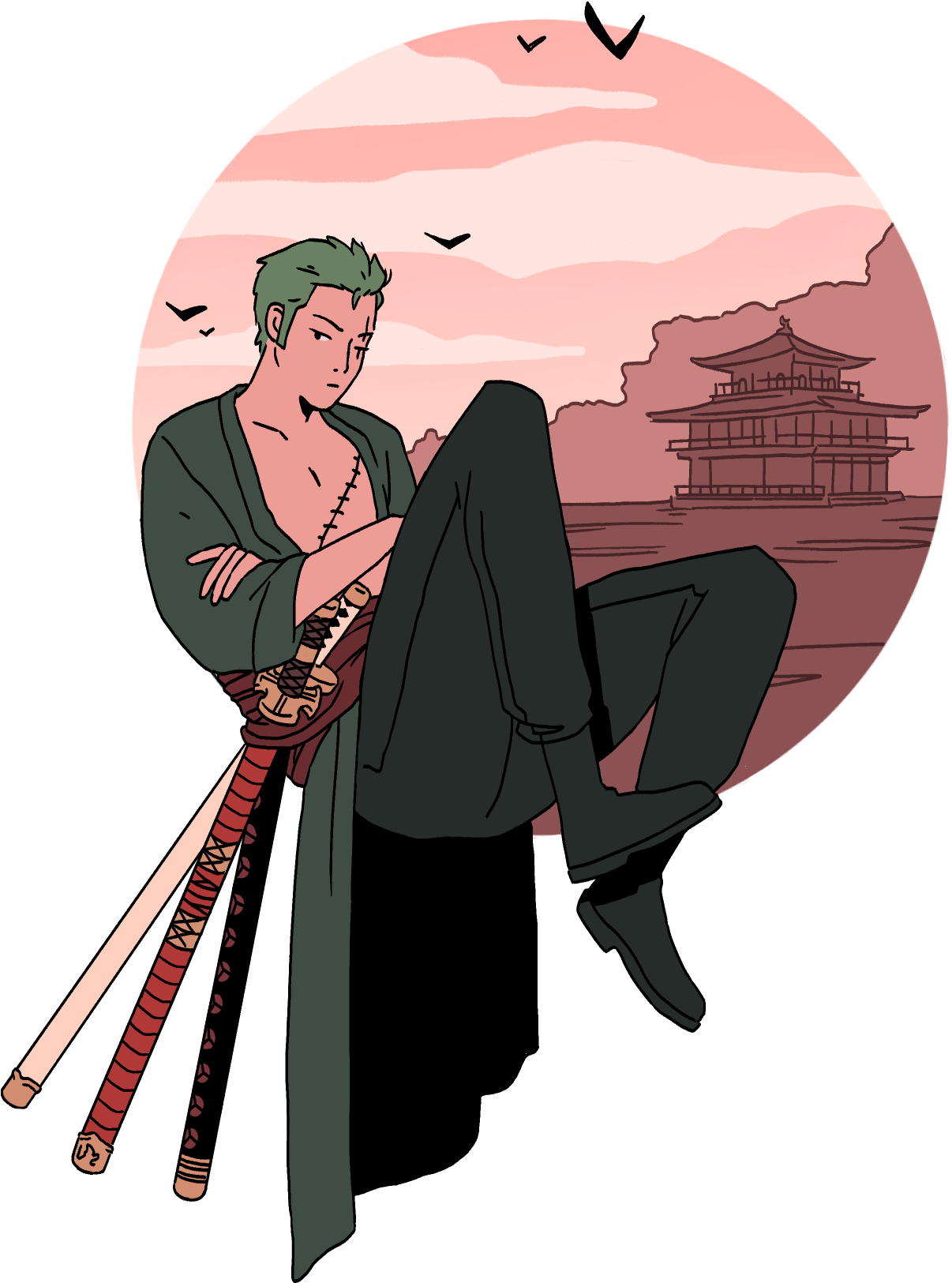 Marimo & Shitty Cook - Illustration Clipart (1500x2250), Png Download