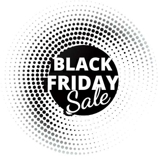 Black Friday Sale Background Png - Black Friday Banner Png Clipart (567x567), Png Download