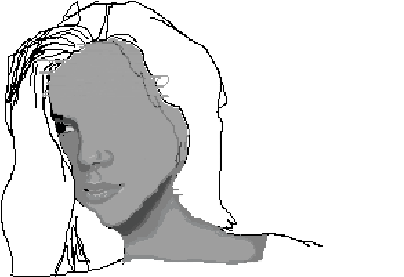 Alexis Ren - Sketch Clipart (1000x1000), Png Download