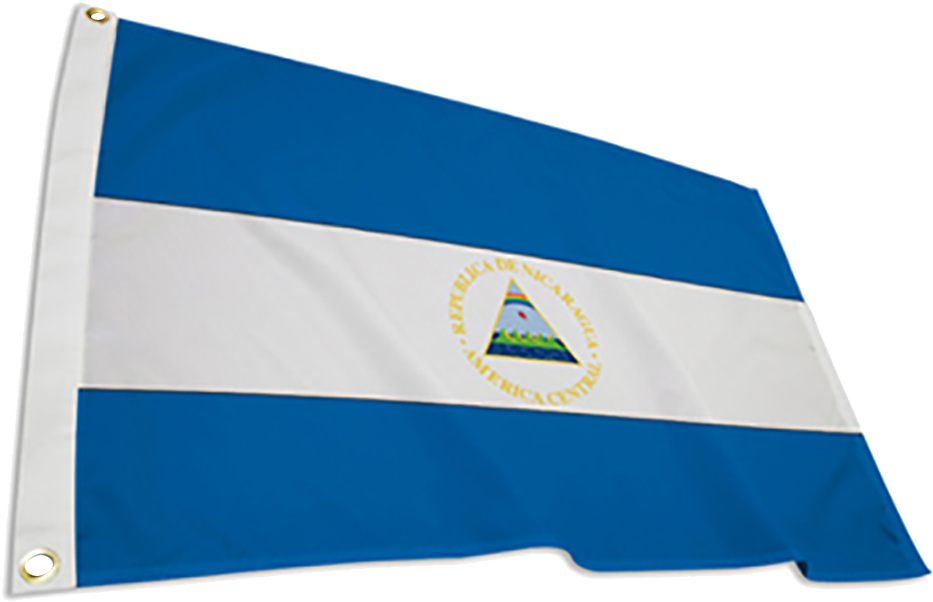 Nicaragua International Flag , Png Download - Flag Clipart (933x602), Png Download