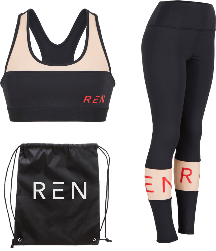 Ren Active - Tights Clipart (930x1058), Png Download