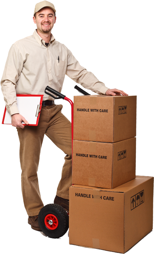 Delivery Man Png Clipart (650x893), Png Download