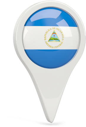 Illustration Of Flag Of Nicaragua - Ghana Flag Icon Png Clipart (640x480), Png Download