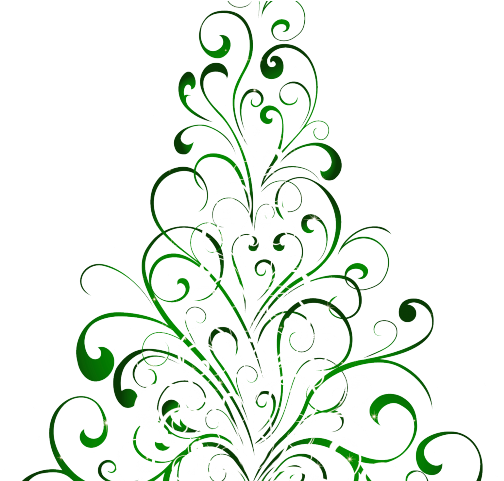 Christmas Ornament Clipart Line Art - Christmas Tree Clip Art Free Transparent - Png Download (640x480), Png Download