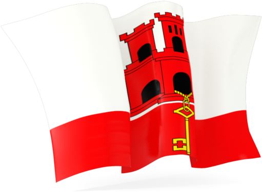 Download Flag Icon Of Gibraltar At Png Format - Gibraltar Flag Png Clipart (640x480), Png Download