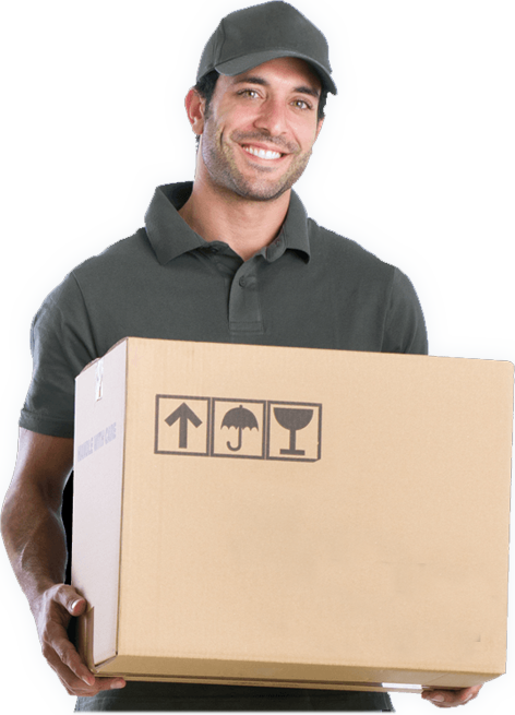 Moving Company Man Png Clipart (472x655), Png Download