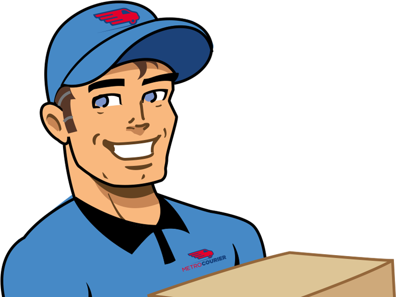 Delivery Services For Any Needs - Cartoon Clipart (800x588), Png Download